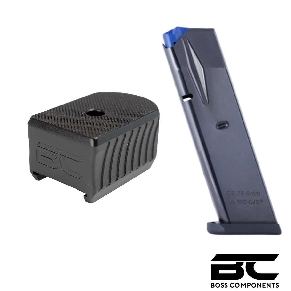 BC MecGar CZ Shadow 2 / SP01 Extended Aluminium Magazine Base Set of Five