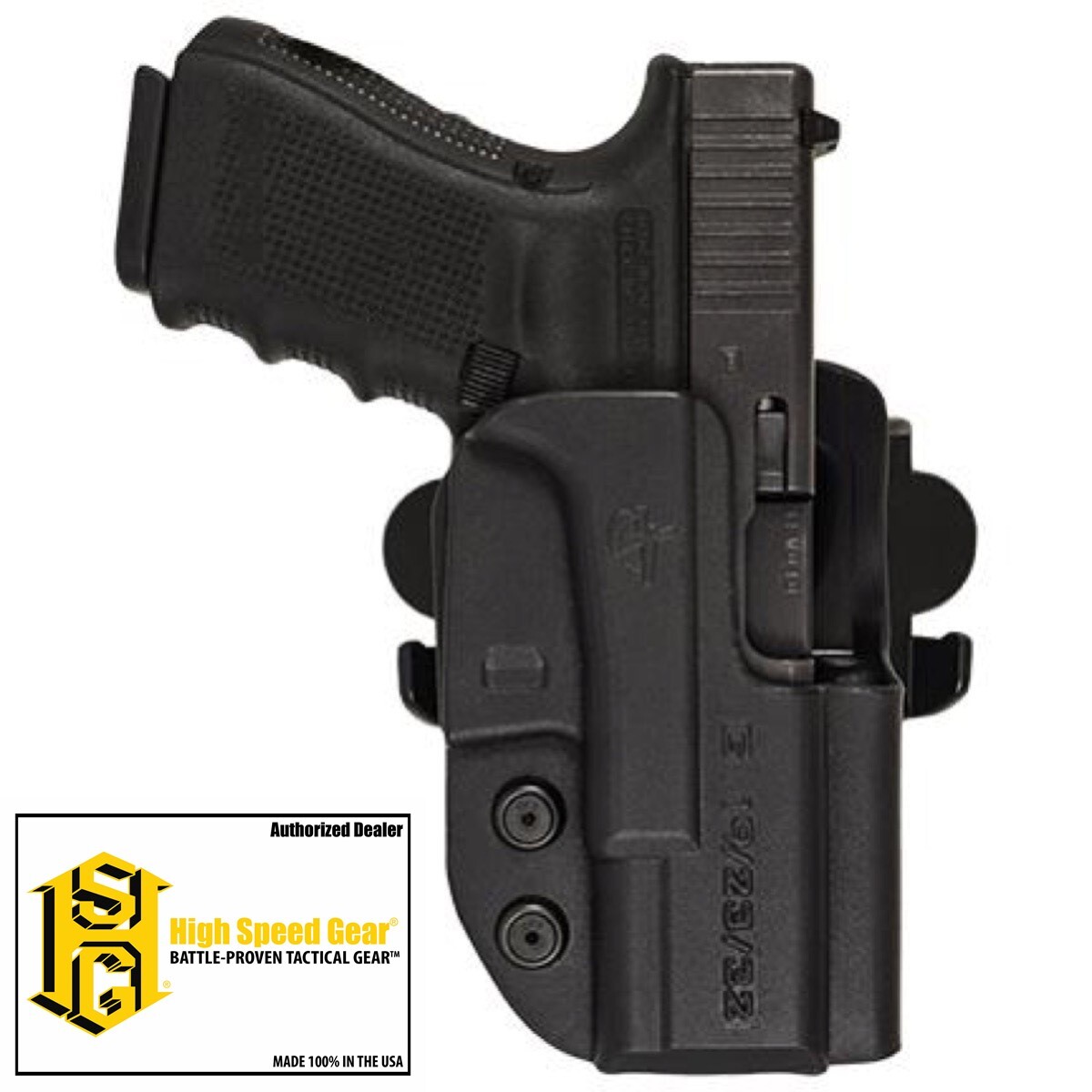 GLOCK Tactical KYDEX QLS Pistol Gun Holster Fits Glock 17 19 20 21 34 45 Walther PPQ 