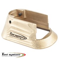 Toni System Tanfoglio Small Frame - Brass Standard Magazine Well (Unica Version)