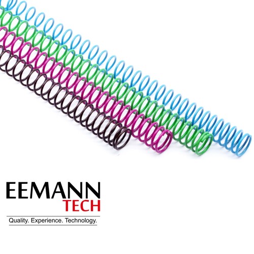 Eemann Tech 1911/2011 Progressive Recoil Spring Calibration Pack - 9 LB, 10 LB, 11 LB, 12 LB