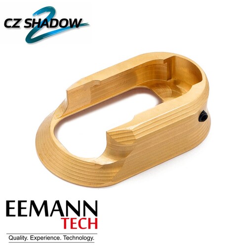 Eemann Tech CZ Shadow 2 - Brass Magazine Well