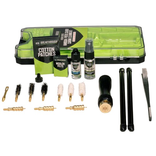 BREAKTHROUGH Vision Series Multi-Calibre Handgun/Pistol Calibre Carbine Cleaning Kit
