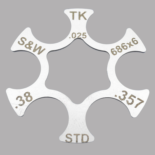 TKC Moonclip - S&W 686 / 386XL / 686 SSR, Ruger GP 100 - SS - 6 Shot, .025