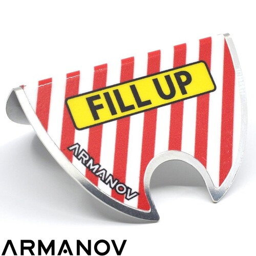 Armanov Precision Powder Baffle for Dillon Powder Measure with Visual Alarm