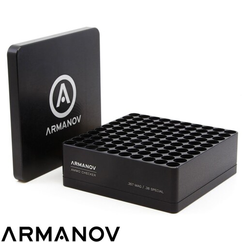 Armanov 100-Pocket Case Gauge with Flip Cover