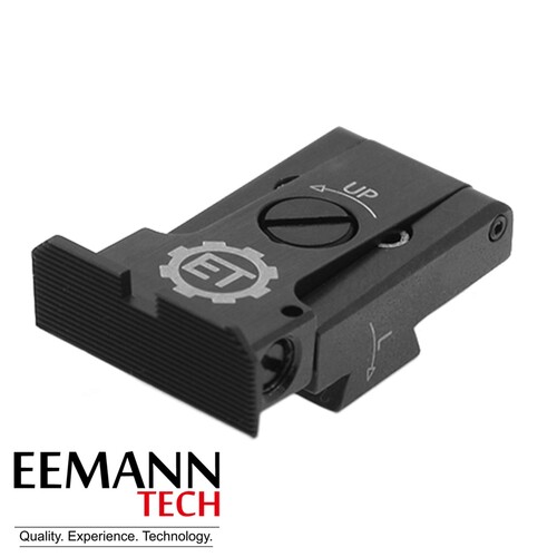 Eemann Tech CZ 75 - Adjustable Rear Sight (Not for SHADOW models)