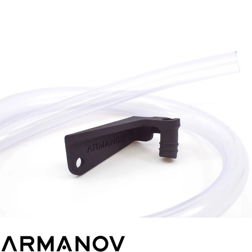 Armanov Spent Primer Chute for Dillon 1050, 1100 with Transparent Tube