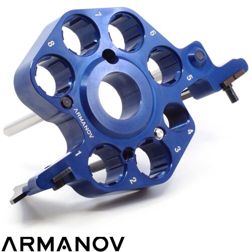 Armanov Toolhead for Dillon Super 1050 / RL1100 Quick Change Bushing System