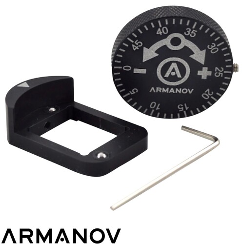 Armanov  Click-Adjustable Powder Knob