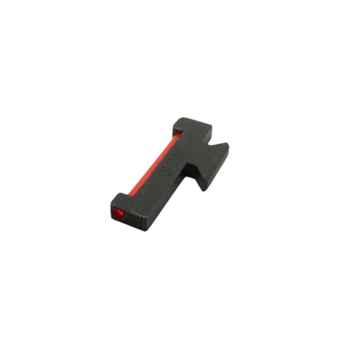 SDM Fabricating S&W Revolver Front Sight, (DX/Interchangeable), Red Fibre Optic - DOVETAIL