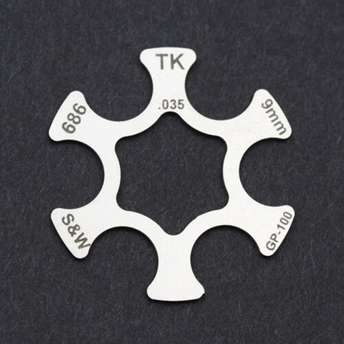TKC Moonclip - S&W 686 / 681 / 581 / 586, Ruger GP 100 - SS - 6 Shot, .035