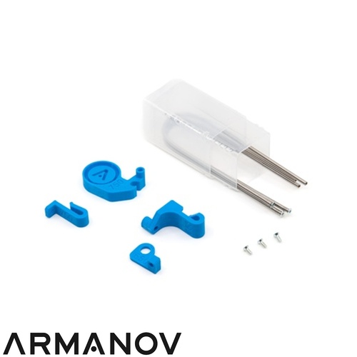 Armanov Dillon XL650/XL750 Shellplate with Case Retainer Spring - Spare Parts Kit