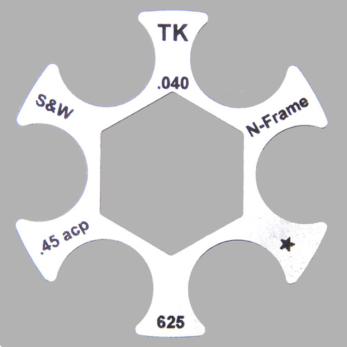 TKC Moonclip - S&W 625, Model 25-2 & Model 325, 325PD & Governor - S/S - 6 Shot, .040