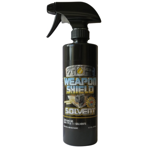 Weapon Shield Solvent 16oz Bottle with Sprayer