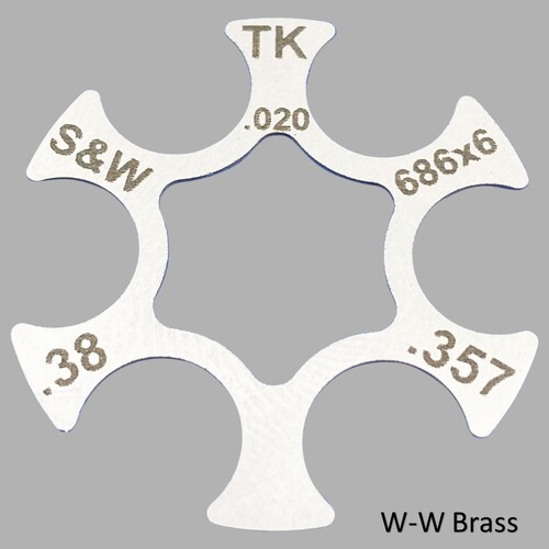 TKC Moonclip - S&W 686 / 386XL / 686 SSR, Ruger GP 100 - SS - 6 Shot, .020