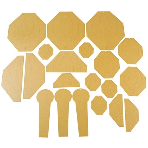 DAA Dry-Fire IPSC Target Set