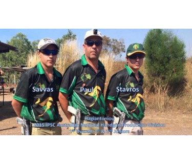 Hagiantoniou Family shine at the National Handgun Championships  image