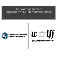 Wolff Gun Springs and Competition Electronics announce suspension of all international orders image